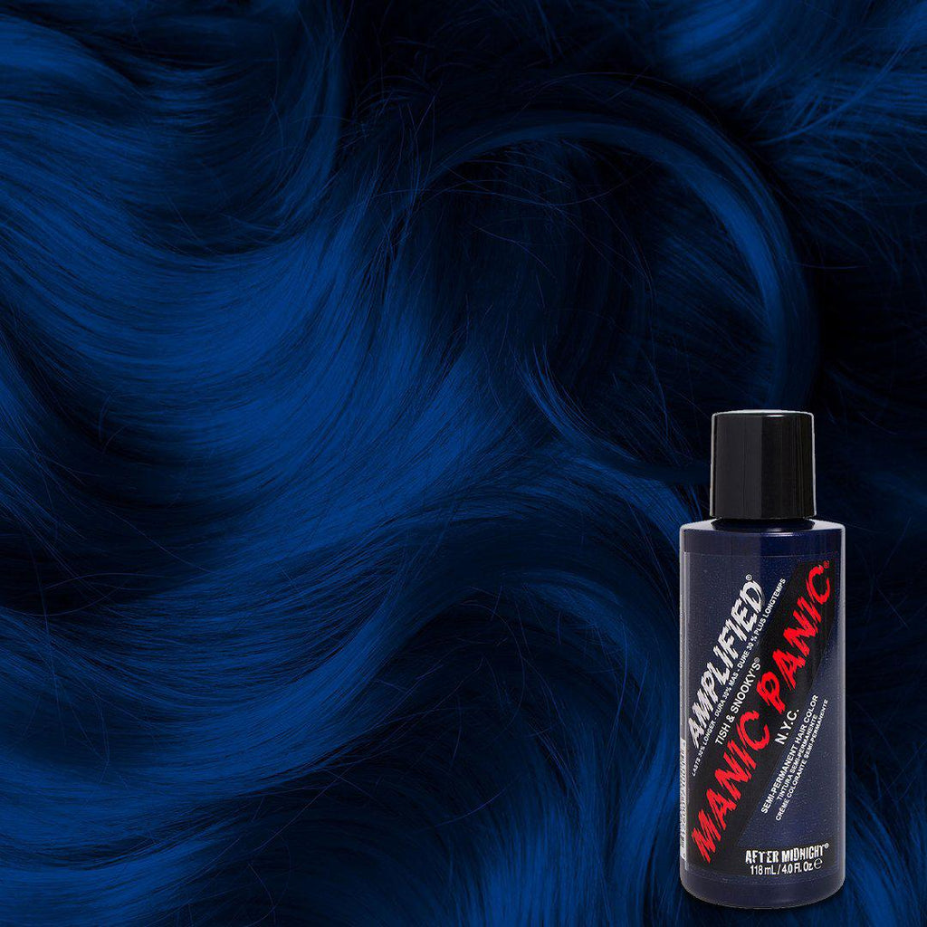 After Midnight® - Amplified™ - Denim blue, dark blue, navy blue, dark blue, blue hair dye 